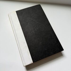 Black and White Hardcover Book “Lock Every Door”